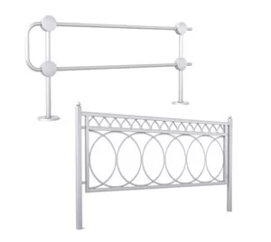 Ограничивающие пешеходные ограждения