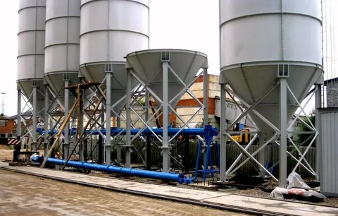 Силосы для зерна и цемента
