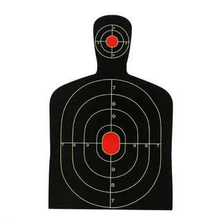 Мишень стальная гонг 12х100 мм красная