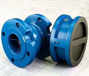 Клапан обратный CV10W Ду125 Ру16 чугунный межфланцевый