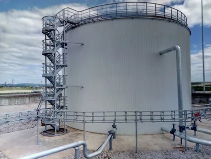 Резервуар стальной вертикальный РВС