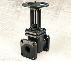 Задвижка чугунная 30ч6бр Ду150 Ру16