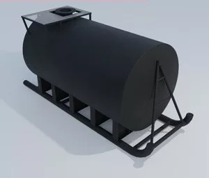 Резервуар на санях РГС-100 м3