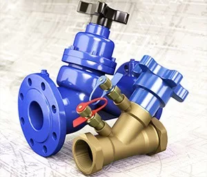 Клапан балансировочный VIR 9515 Ду50 Ру25 муфтовый