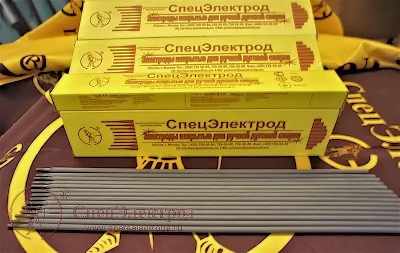 Электроды для сварки чугуна