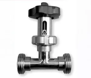 Дроссельный вентиль 120х128х26 мм AISI 316L ГОСТ 24856-2014