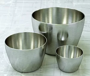 Тигель широкий серебряный № 107-5