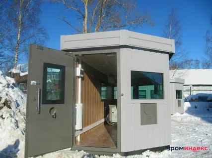 Бронированные кабины охраны, модульные КПП, посты охраны