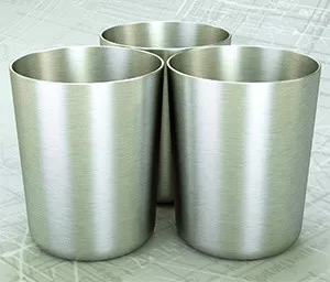 Стаканы серебряные конические № 127-5