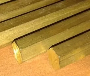 Латунный шестигранник ЛС58-3