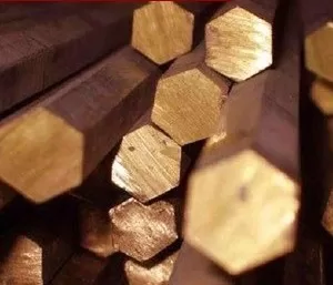 Бронзовый шестигранник БрБ2 18 мм ГОСТ 15835-70