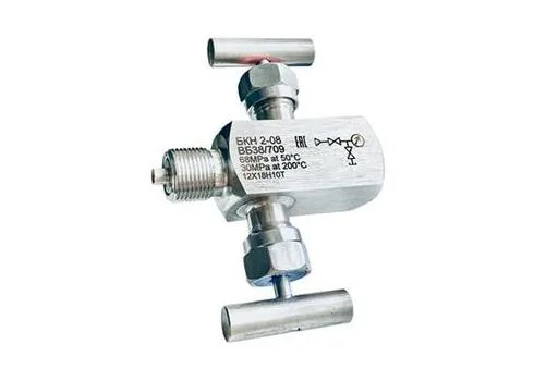 Блок клапанный БК2н 2-вентильный для монометра