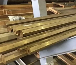 Латунный шестигранник ЛС59-1