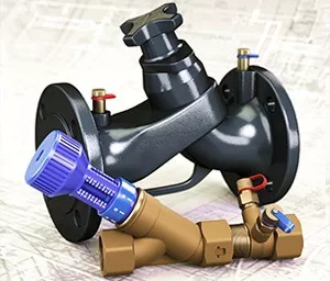 Автоматический балансировочный клапан CIM 767HP Ду25 Ру16 9,5 куб.м.ч. 0,20-0,60 бар по установленному перепаду давления