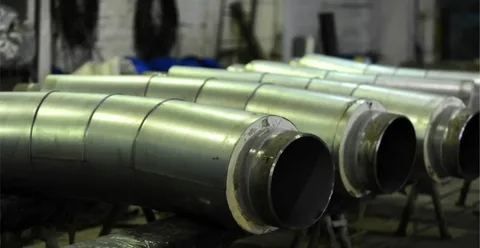 Переходы в изоляции ППУ