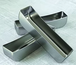 Микролодочки платиновые № 202-2