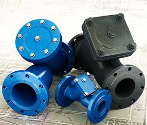 Фильтр сетчатый Dendor 021Y Ду32 Ру16 фланцевый чугунный с магнитной вставкой