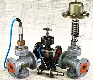 Регулятор перепада давления РПДС-НО Ду80 Ру10 нормально открытый нержавеющий